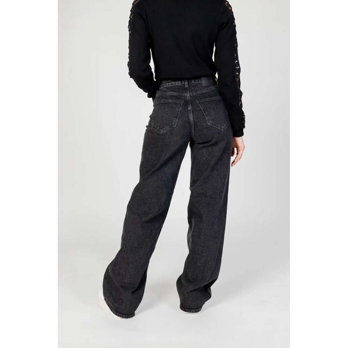 Only Women Black Jeans Soft Stretch Classic Fit Everyday Essential by Only