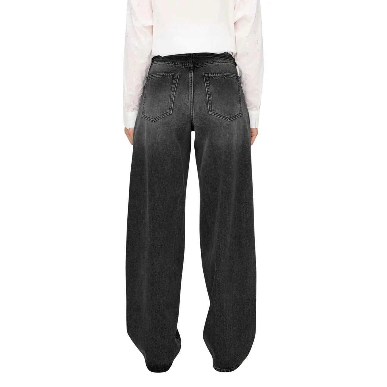 Only Women Straight Jeans Premium Cotton Belt For Casual Wear by Only