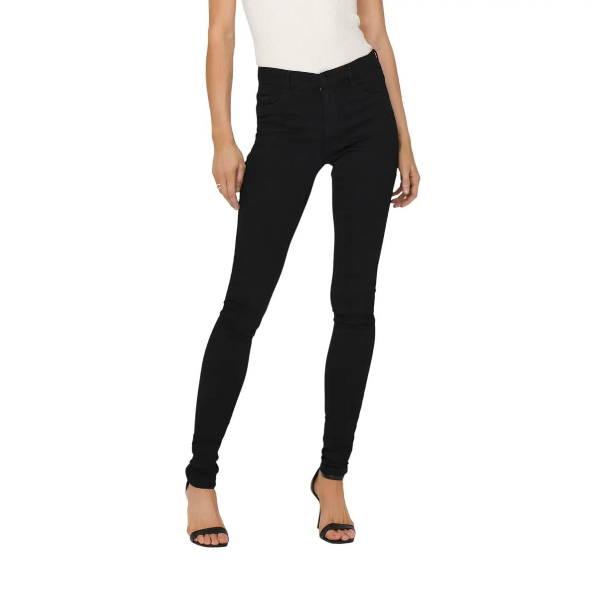 Only Women Black Slim Fit Stretch Jeans Must Have Wardrobe by Only