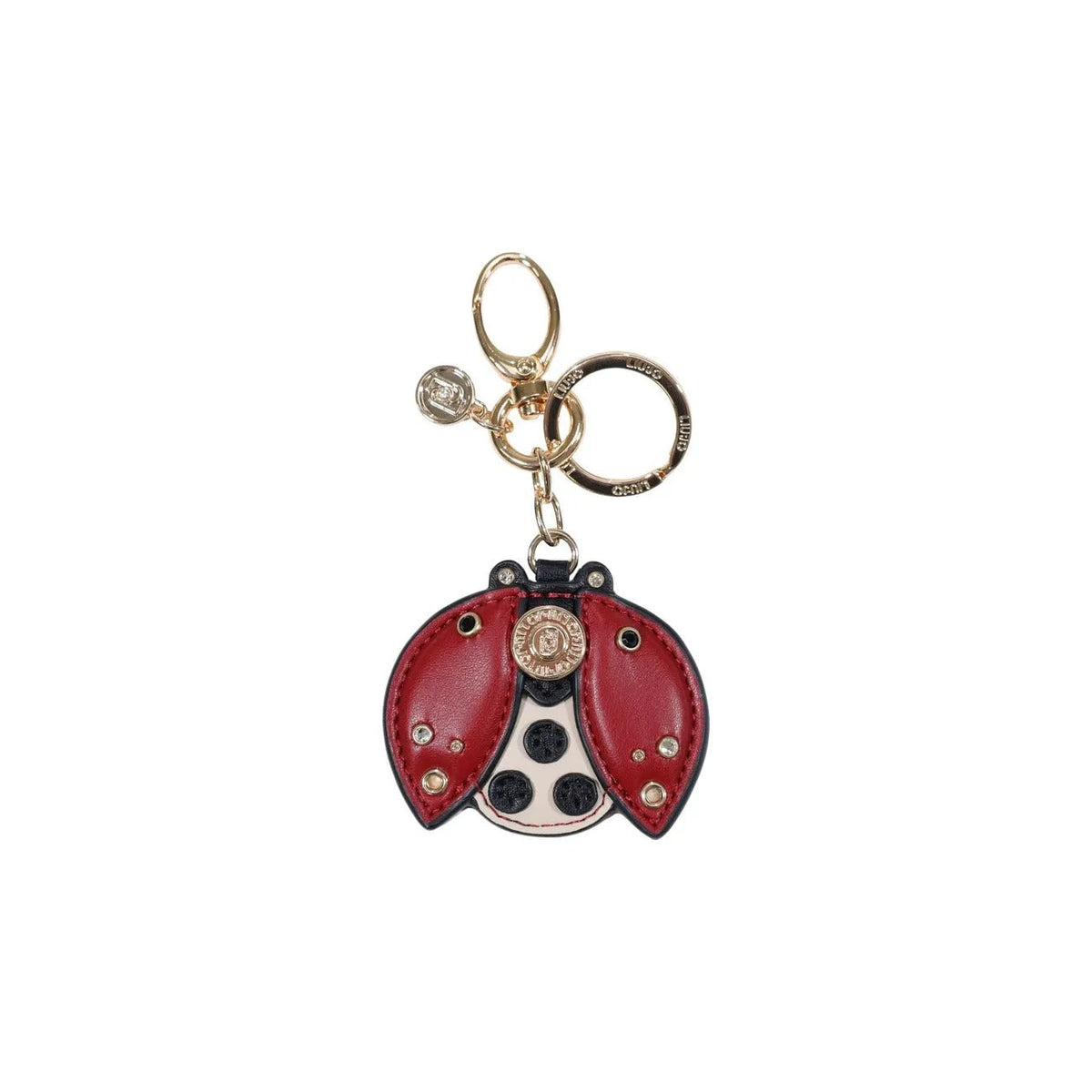 Liu Jo Women Chic Red Ladybug Faux Leather Keyring Charm Accessories by Liu Jo
