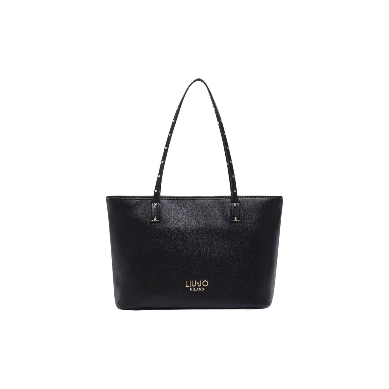 Liu Jo Women Black Shopping Bag With Zip Fastening And Shoulder Strap by Liu Jo
