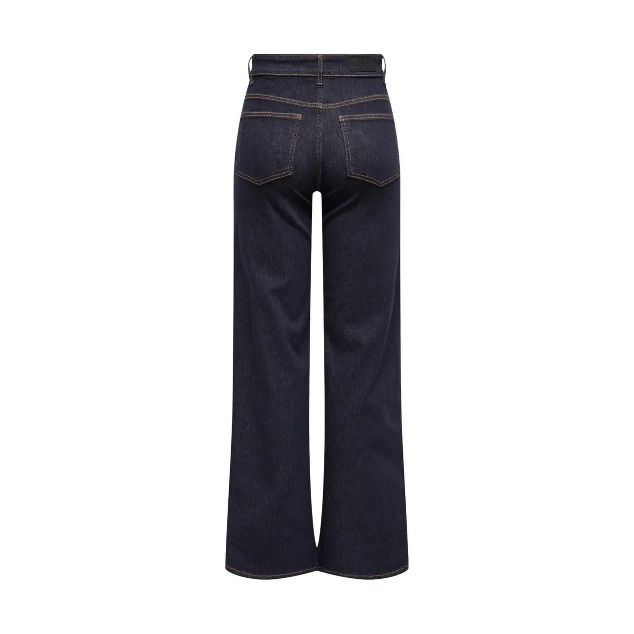 Only Women Organic Cotton Denim Jeans Dark Blue Premium Comfort Style by Only