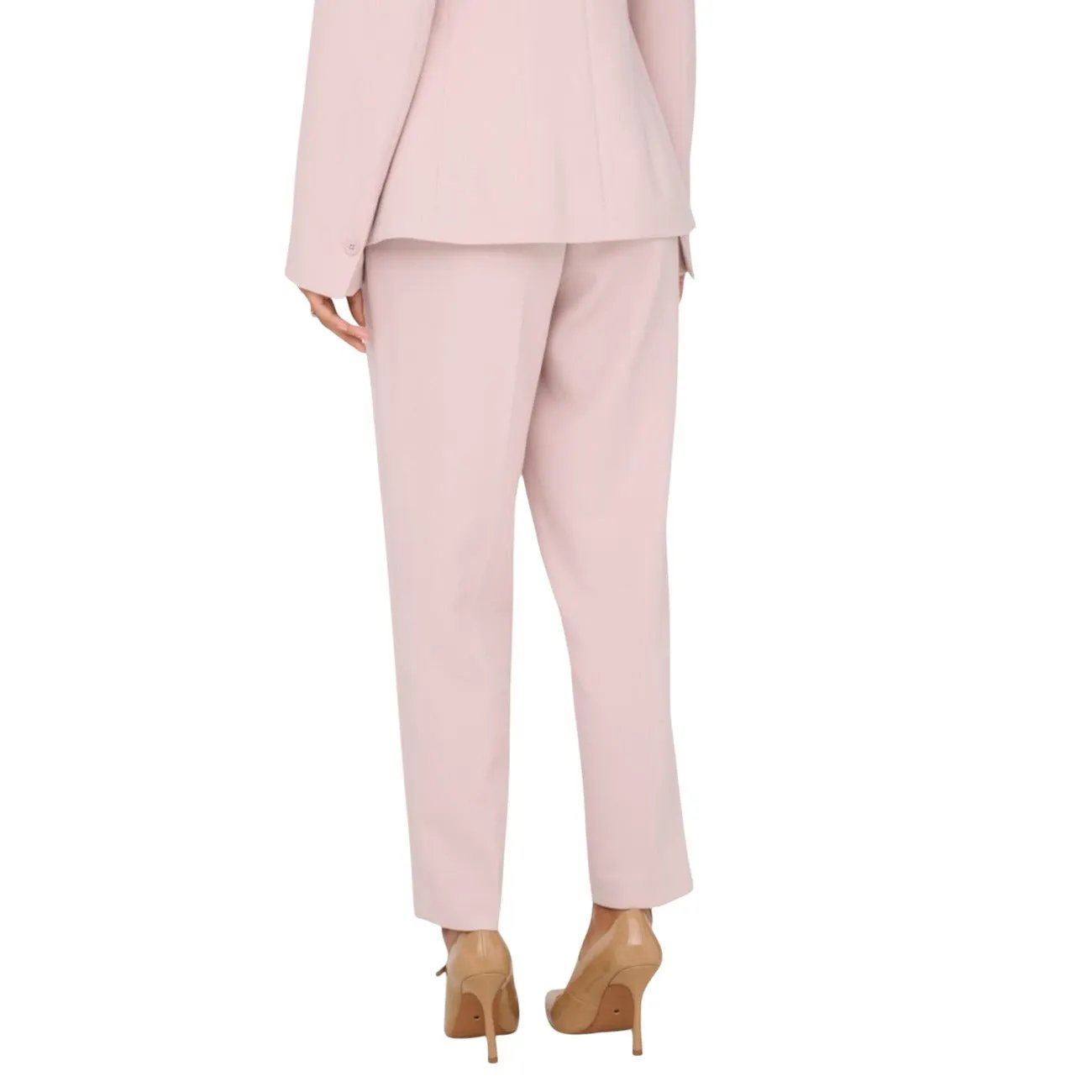 Only Women Pink Stretch Trousers Premium Stylish Slim Fit Spring Outfit by Only