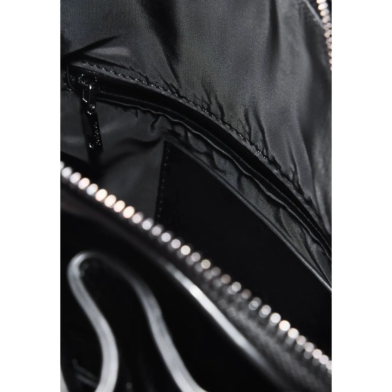 Desigual Women Black Premium PU Leather Backpack With Secure Zip Closure by Desigual