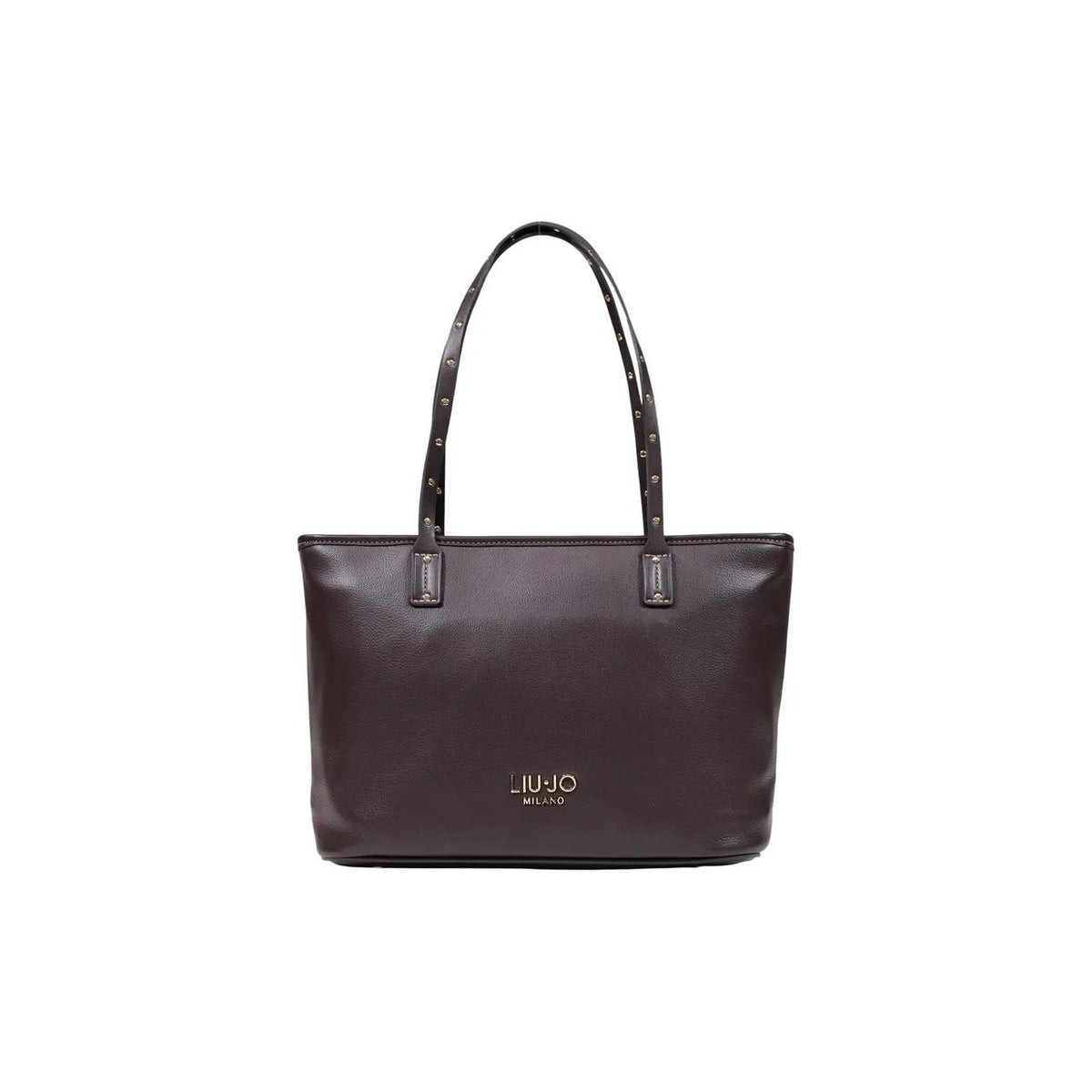 Liu Jo Women Black Shopping Bag With Zip Fastening And Shoulder Strap by Liu Jo