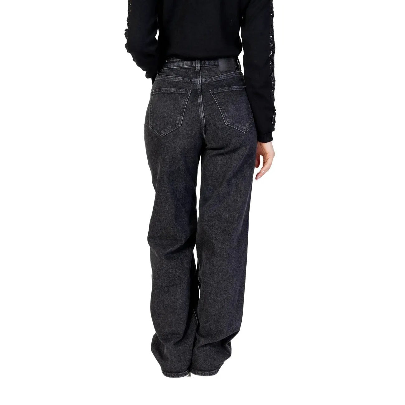 Only Women Black Jeans Soft Stretch Classic Fit Everyday Essential by Only