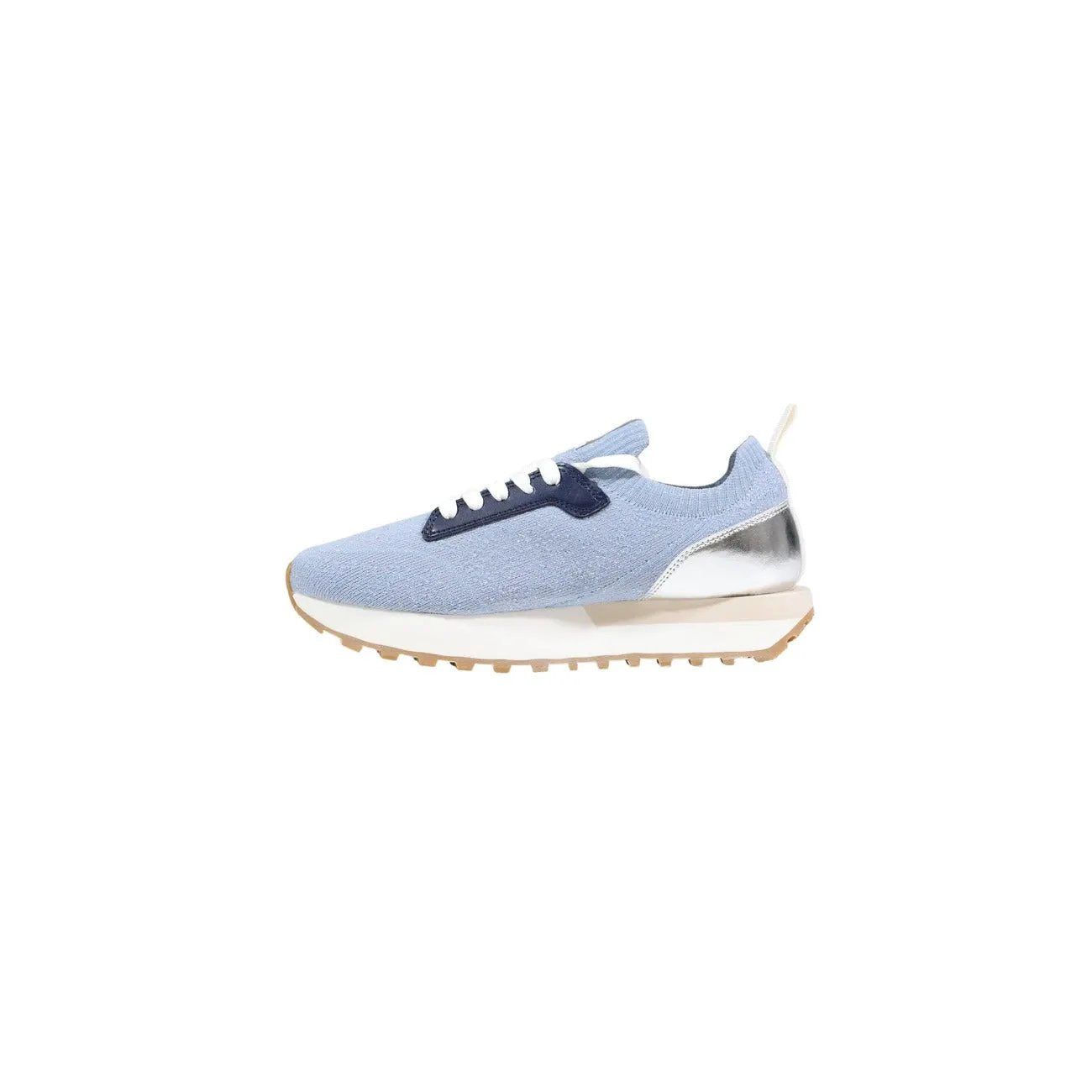 Liu Jo Women Platform Sneakers Effortless Light Blue Slip On Shoes by Liu Jo