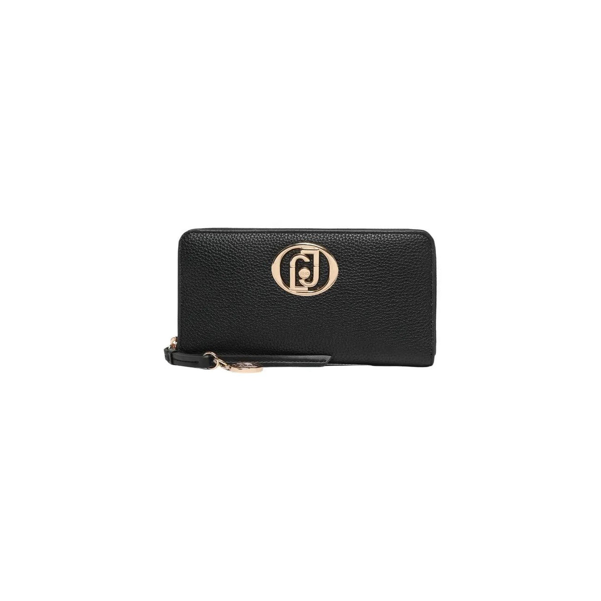 Liu Jo Women Wallet Black Zip Secure Storage Inside Pockets Elegant Design by Liu Jo