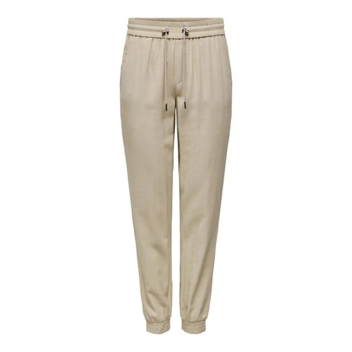 Only Women Trousers Crafted With Premium Breathable Viscose Blend by Only