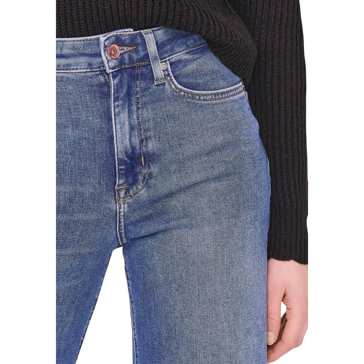Only Women Premium Stretch Blue Denim Jeans Everyday Comfort Fit by Only