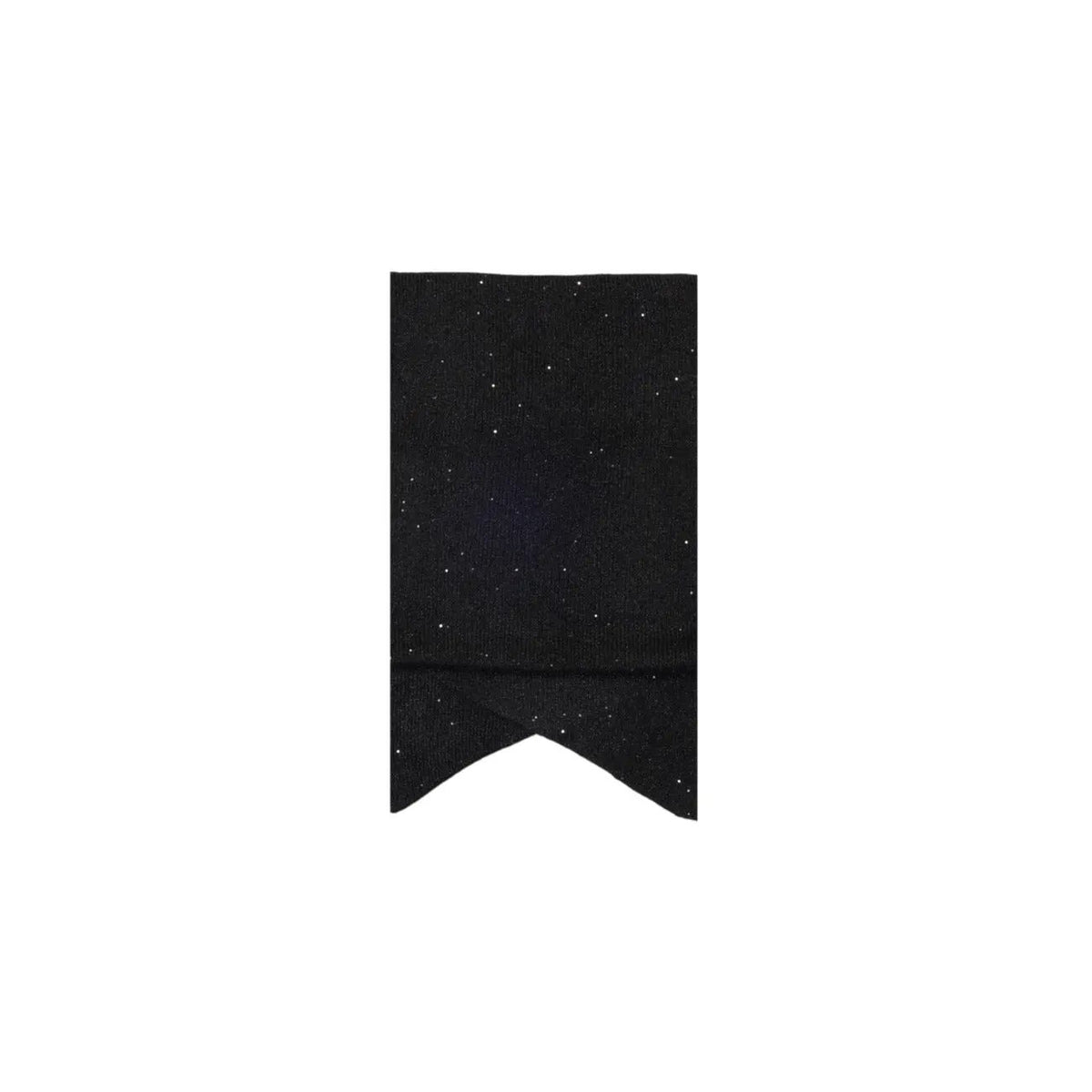 Only Women Sparkling Black Paillettes Wool Blend Scarf Warm Winter Accessory by Only
