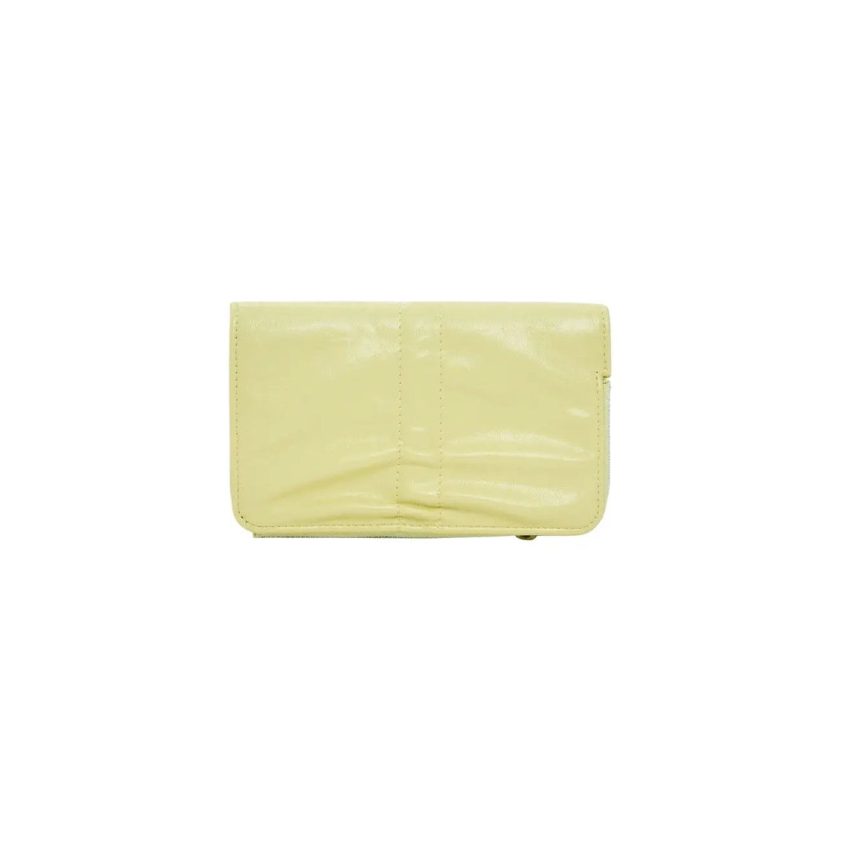 Premium Desigual Women Yellow Wallet With Bow Detail Zip Inner Pockets by Desigual