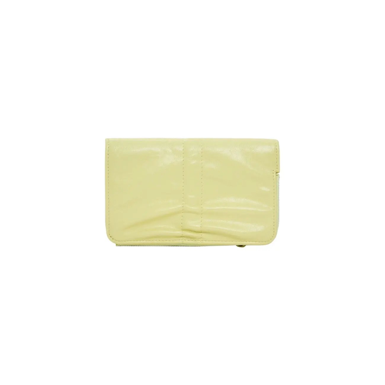 Premium Desigual Women Yellow Wallet With Bow Detail Zip Inner Pockets by Desigual