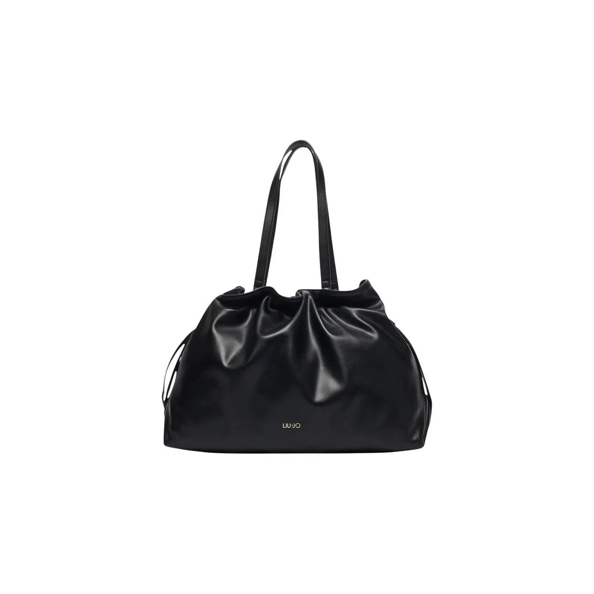 Liu Jo Women Black Shopping Bag With Zip Fastening And Shoulder Strap by Liu Jo