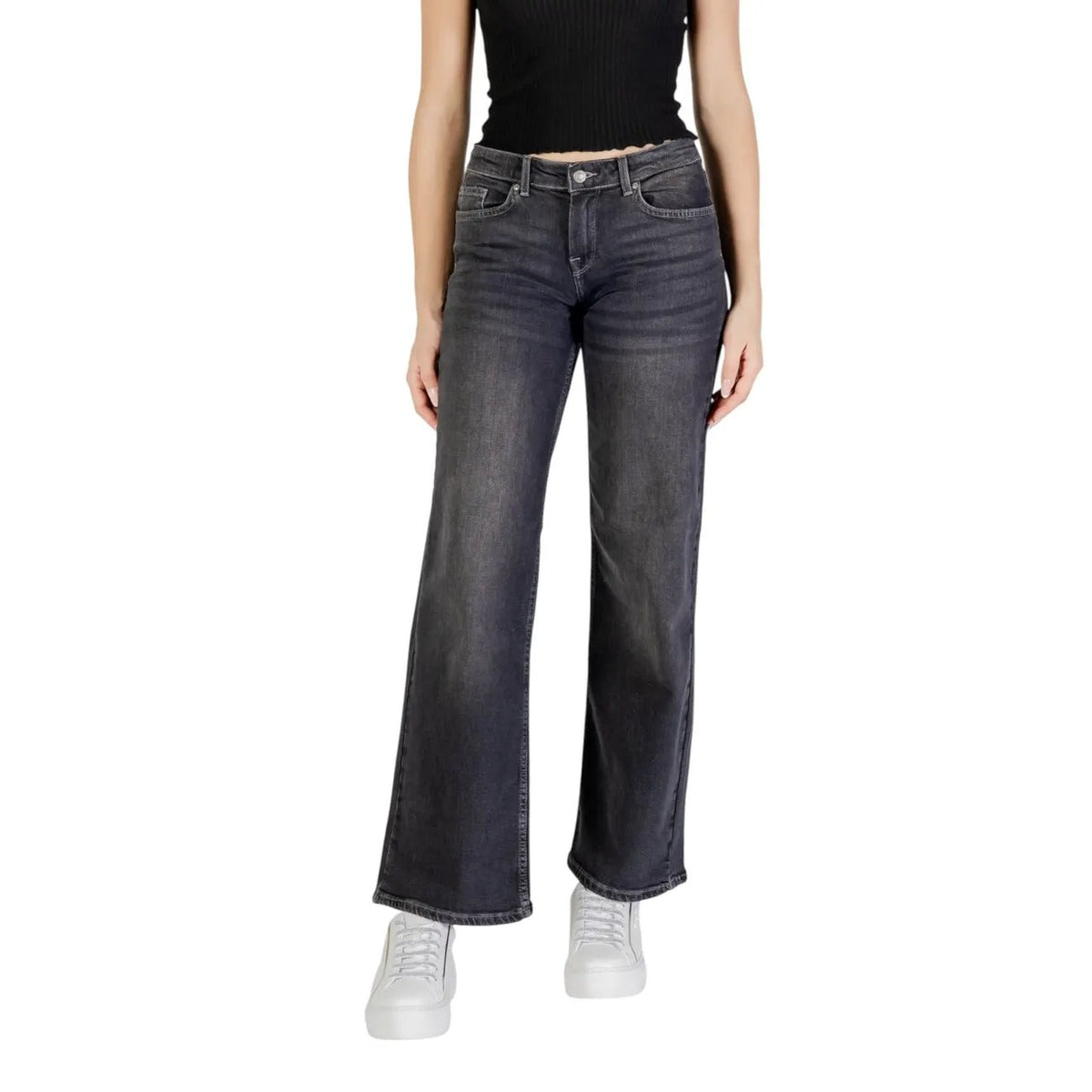 Only Women's Black Premium Stretch Jeans Comfortable Casual Style by Only
