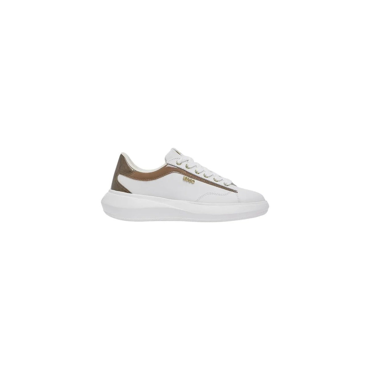 Essential Liu Jo White Womens Sneakers Premium Leather Style by Liu Jo