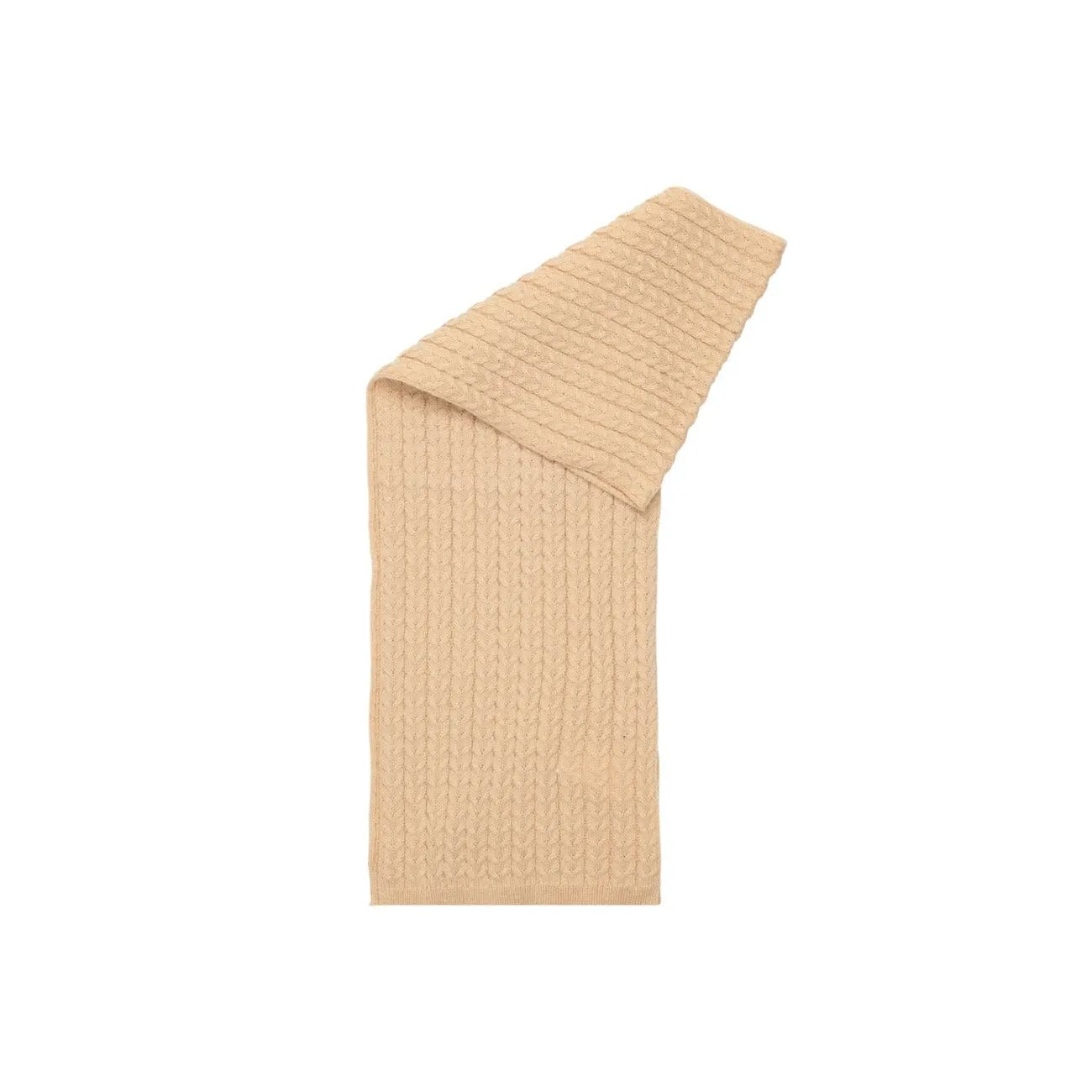 Only Women Beige Knit Scarf Warm Cozy Fall Winter Fashion Accessory by Only