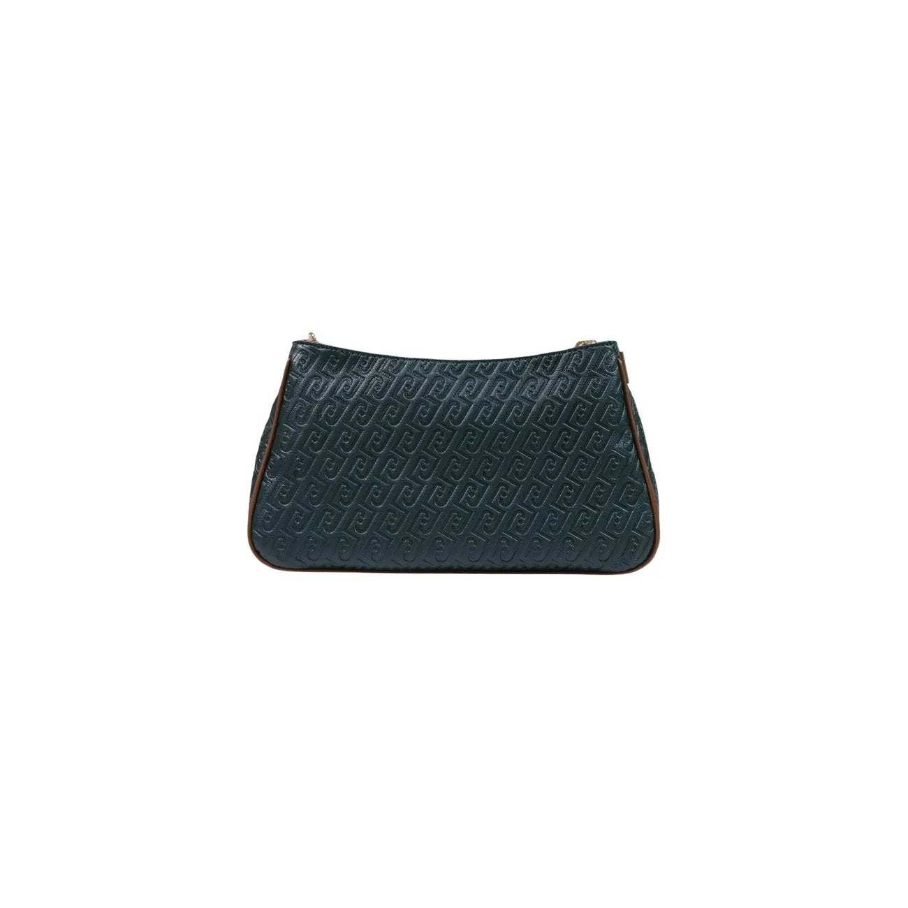 Liu Jo Women Green Utility Shoulder Bag Stylish Zip Secure Premium Look by Liu Jo