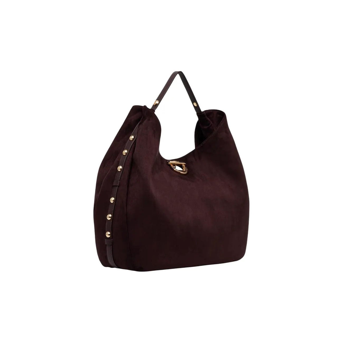 Liu Jo Women Stylish Purple Faux Leather Hobo Bag With Zip Inside Pocket by Liu Jo