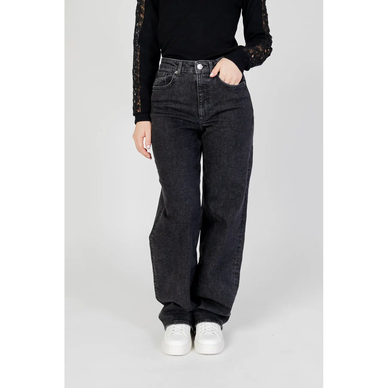Only Women Black Jeans Soft Stretch Classic Fit Everyday Essential by Only