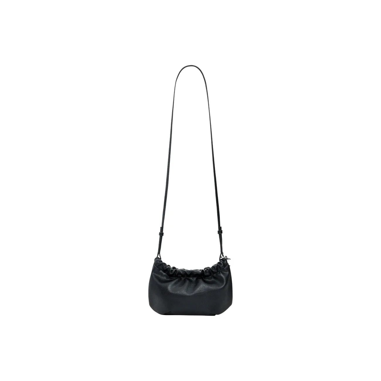 Desigual Women Black Trendy Ruched Shoulder Bag With Charms For Ladies by Desigual