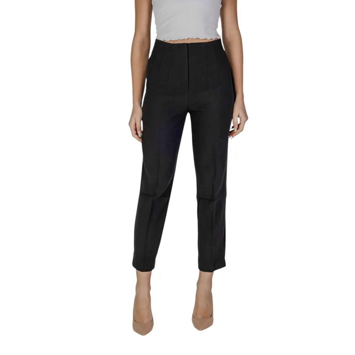 Only Women Pink Stretch Trousers Premium Stylish Slim Fit Spring Outfit by Only