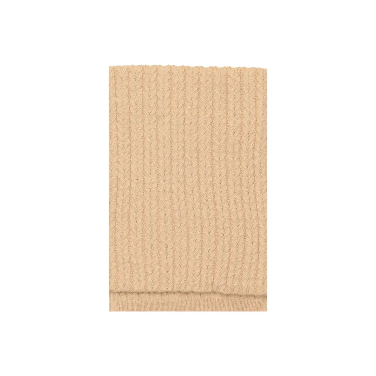 Only Women Beige Knit Scarf Warm Cozy Fall Winter Fashion Accessory by Only