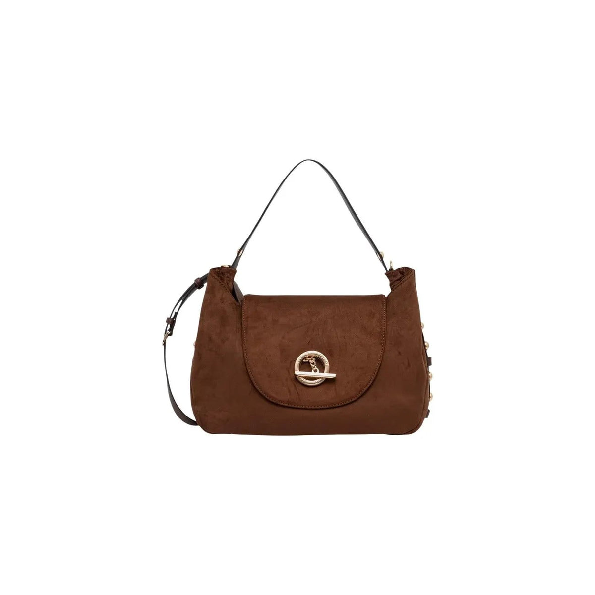 Liu Jo Women Black Faux Leather Boston Bag Premium Elegant Handbag by Liu Jo