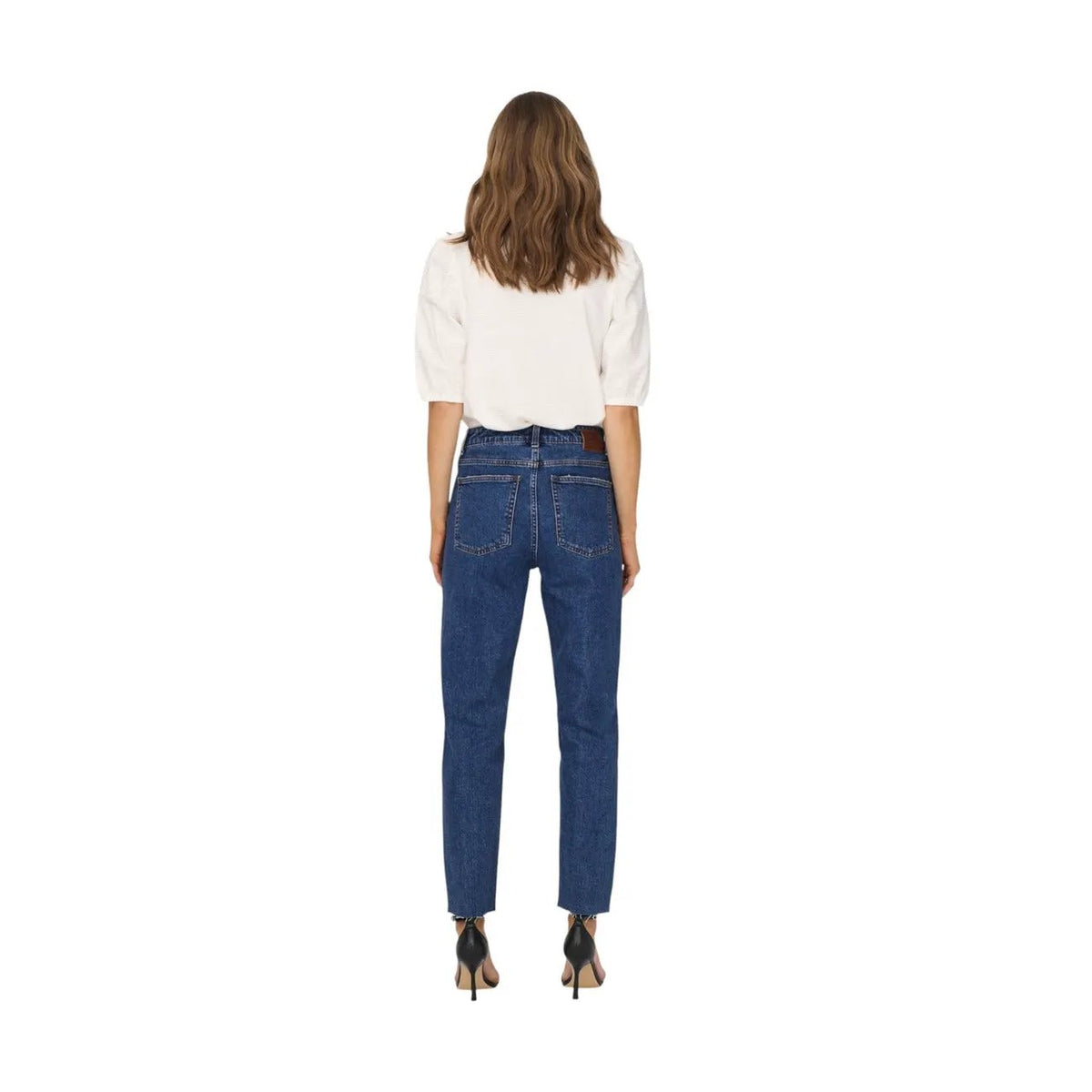 Only Ultimate Blue Stretch Cotton Jeans For Trendsetting Women by Only